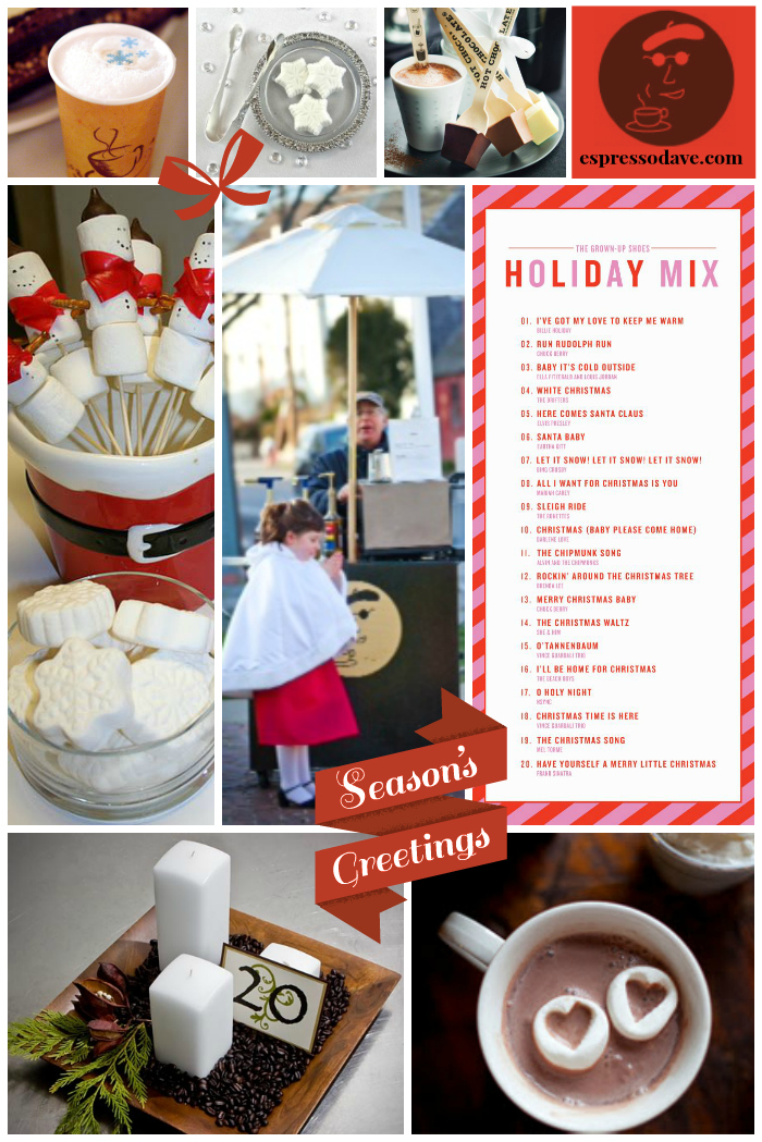 Espressodave.com Christmas Coffee Bar Ideas